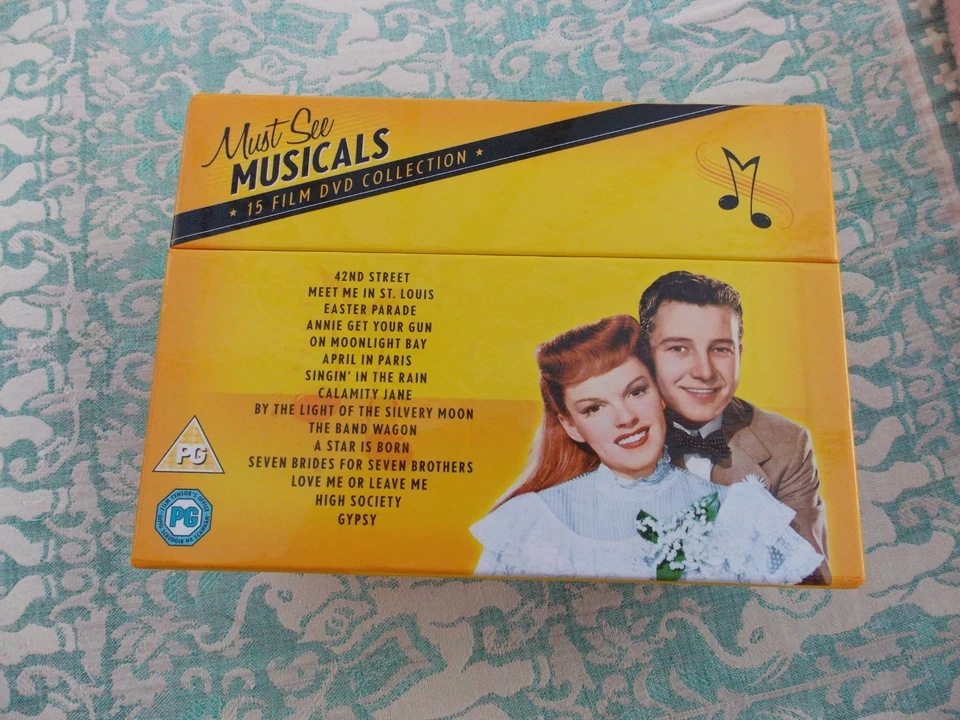 Must See Musicals 15 All Time Hollywood Movie Collection DVD Boxset UK R2 - Image 1 of 4