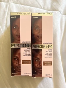 Maybelline Instant Age Rewind Perfector 4-In-1 Matte #04 MEDIUM/DEEP Pack Of 2 - Picture 1 of 2