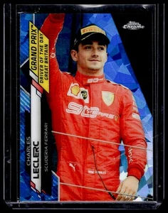 2020 Topps Chrome Sapphire Formula 1 Charles Leclerc 163 Scuderia Ferrari F1 - Picture 1 of 2