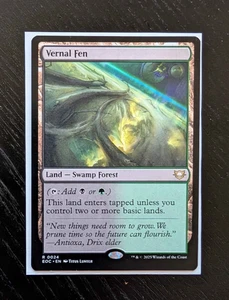 VERNAL FEN Rare Commander: Edge of Eternities Near Mint Magic: The Gathering - Picture 1 of 2