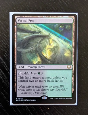 VERNAL FEN Rare Commander: Edge of Eternities Near Mint Magic: The Gathering - Image 1 of 2