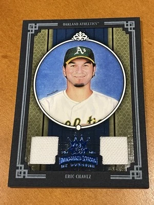 2005 Eric Chavez Diamond Kings Materials Silver #380 Oakland Athletics 88/100 - Image 1 of 4