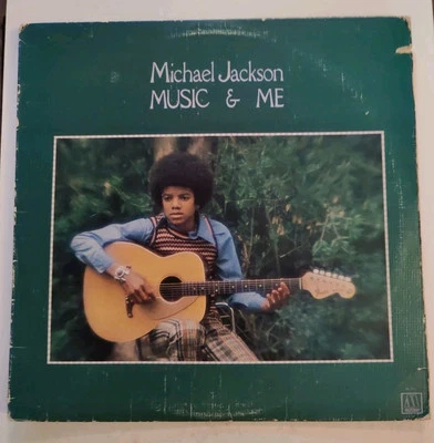 Michael Jackson Music and Me 1973 LP Textured Cover Motown M 767L US import - Image 1 of 2