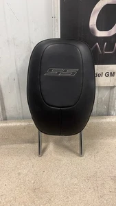 10 15 Chevrolet Camaro SS Factory Passenger Front Seat Headrest Black Leather - Picture 1 of 6