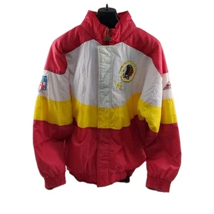 Vintage Apex One NFL Proline Washington Redskins Commanders Puffer Jacket Size L - Picture 1 of 9