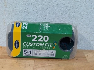 DR. SCHOLL'S CUSTOM FIT CF220 ORTHOTIC SHOE INSERTS 5-IN-1 ALL DAY PAIN RELIEF!! - Picture 1 of 4