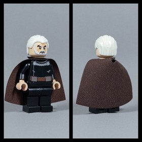 LEGO Star Wars Custom Count Dooku Minifigure (75017)