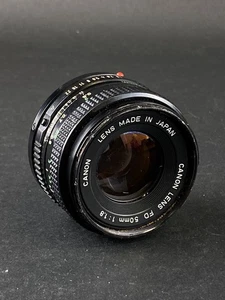 Canon FD 50mm 1:1.8 Manual Focus Objektiv Made In Japan - Bild 1 von 19