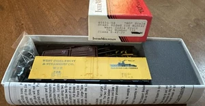 Intermountain HO Kit #40531-08 Steel Side Ice Bunker West India Fruit WIF 736 NY - Picture 1 of 5