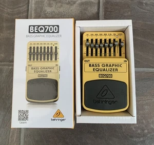 Pedal ecualizador gráfico de bajos Behringer BEQ700 - Imagen 1 de 7
