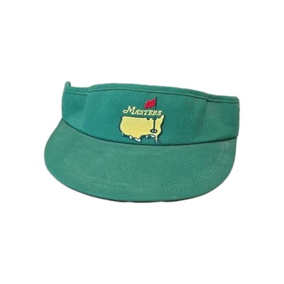 Masters Augusta National Tour Visor Green by American Needle USA Vintage 1990s  Foto 1 de 4
