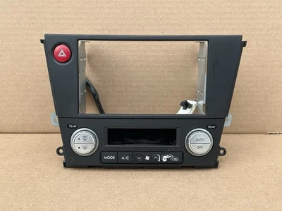 JDM Subaru Legacy Outback DOBLE Climatizador Doble Din Bisel Peligro 2005-2009 Foto 1 de 4