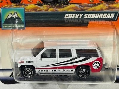 Matchbox #80 Chevy Suburban, blanco, 1/64, nuevo en caja Foto 1 de 2
