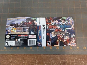 Super Robot Taisen OG Saga: Endless Frontier Nintendo DS Case Only No Game - Picture 1 of 2
