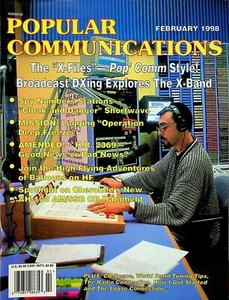Popular Communications Magazine February 1998 The "X-Files" Pop' Comm Style! - Foto 1 di 2