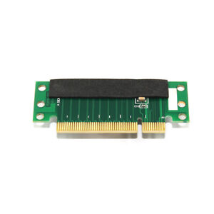 PCI-Express 8X Riser Card 90-Degree Left-Angle Adapter Card 1U Height Computer