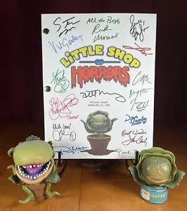 Little Shop of Horrors Script Signed- Autograph Reprints- Audrey II - Picture 1 of 7