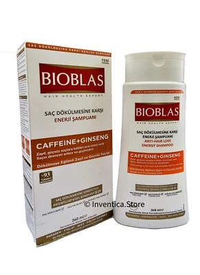 Shampoo for fragile hair anti-fall, 360 ml CAFFEINNE+GINSENG -Bioblas