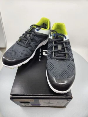 [NUEVO] Zapatos de golf FootJoy deportivos sin clavos para mujer-98030 (gris/negro/verde) Foto 1 de 4