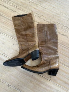 Barbara Bui brown leather Tall boots, Size 40 EU - Picture 1 of 7