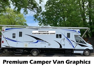 (No.821) RV Trailer Camper Van Graphics Motorhome Large Decals Graphics Massive - Picture 1 of 12