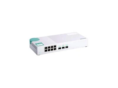 Qnap QSW-308S-US Cost-effective Entry-level 10 GbE Switch with 10G SFP+ Fiber an - Image 1 of 4
