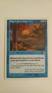 Sage's Knowledge NM P3K MTG Portal Three Kingdoms Magic the Gathering - Picture 1 of 2