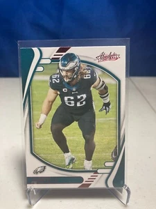 2021 Absolute JASON KELSCE Red #77 Philadelphia Eagles - Picture 1 of 2