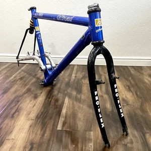 Vintage Proflex Off-Road 552 Bicycle Mountain Bike Frame Set Full Suspension 20" - Picture 1 of 14