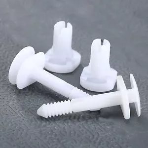 50pcs White Nylon Car Door Trim Panel Retainer Fasteners Clip For GMC Chevrolet - Picture 1 of 9