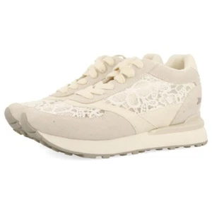 Sneakers Donna Bianche con Pizzo Zeppa Interna 5 cm GIOSEPPO - Foto 1 di 5