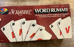 Scrabble Word Rummy Card Game by Selchow & Righter Co. 1987 (Complete) - Picture 1 of 3