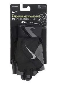 Nike Men Premium Heavy-weight Sports Black Knit Gloves Running Glove AC4226-083 - Picture 1 of 7