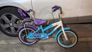 RETRO Girls 16in Bicycle With Doll Seat Avigo Journey Girls Bike Clean 2010 Ish - Picture 1 of 10