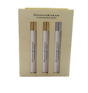Donna Karan Cashmere Mist Travel Set- 2 Eau De Parfum & 1 Eau De Toilette .34 oz - Picture 1 of 2