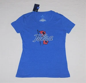Tulsa Golden Hurricane Fanatics NCAA Womens Tri-Blend V-Neck Shirt Medium NEW - Picture 1 of 1