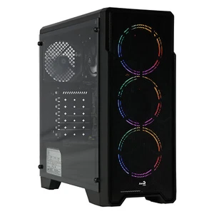 AeroCool Ore RGB PC - amd 3000G, 500GB SSD, 16GB ram, windows 11 pro - Afbeelding 1 van 8