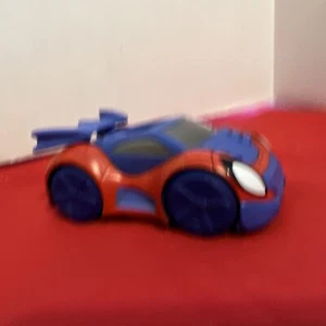 Marvel Hasbro Spiderman, Vehicle Car Blue Red 2021 - Picture 1 of 4