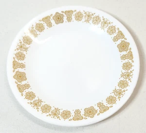 Plato de ensalada vintage Corelle Butterfly Gold Aperitivo 6,75" - Imagen 1 de 6