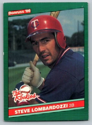 1986 DONRUSS THE ROOKIES STEVE LOMBARDOZZI MINNESOTA TWINS #18 - Image 1 of 2