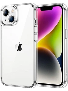Clear Case Compatible with iPhone 14 Plus Case,Yellowing Resistant Hard PC Back - Picture 1 of 6
