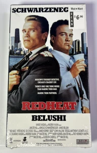 Redheat (VHS, 1994) Schwarzenegger Belushi - NEW SEALED w/ Watermarks - Picture 1 of 6