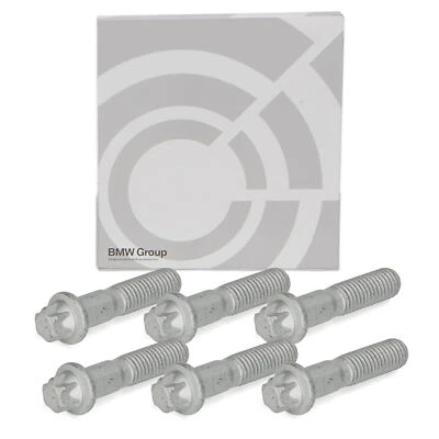 6x ORIGINAL BMW Achsschraube Antriebswelle M10x43 1er 3er 5er 7er X3 33207572716 - Bild 1 von 2