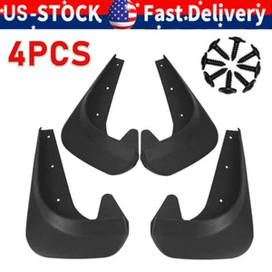4PCS Universal Car Mud Flaps Splash Guards for Front Rear Car Accessories USA - Picture 1 of 4