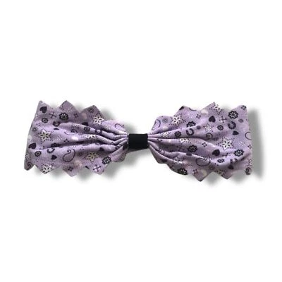 Marysia Swim Honolulu Bandana Bandeau Bikini Top Zig Zag Purple NWOT Size Medium - Image 1 of 4