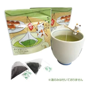 Té verde al vapor profundo de Japón y té tostado con regalo para gato - Imagen 1 de 6