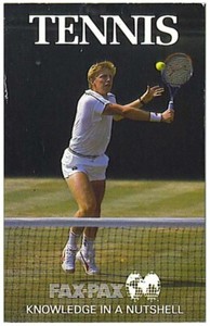1987 Fax Pax Tennis Cards - Singles, Pick, Choose One $1.49 Each
