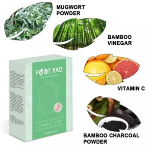 NEW 40pcs Rana Pads, Natural Cleansing Foot Pads, Pure Natural Ingredients - Picture 1 of 3