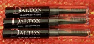DALTON COSMETICS BROW FIX ON THE GO  IN BRUNETTE ~NEW (LOT OF 3) - Picture 1 of 4