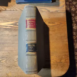 Waters of the State Virginia 1931 by Embrey 1st ed. - Picture 1 of 4